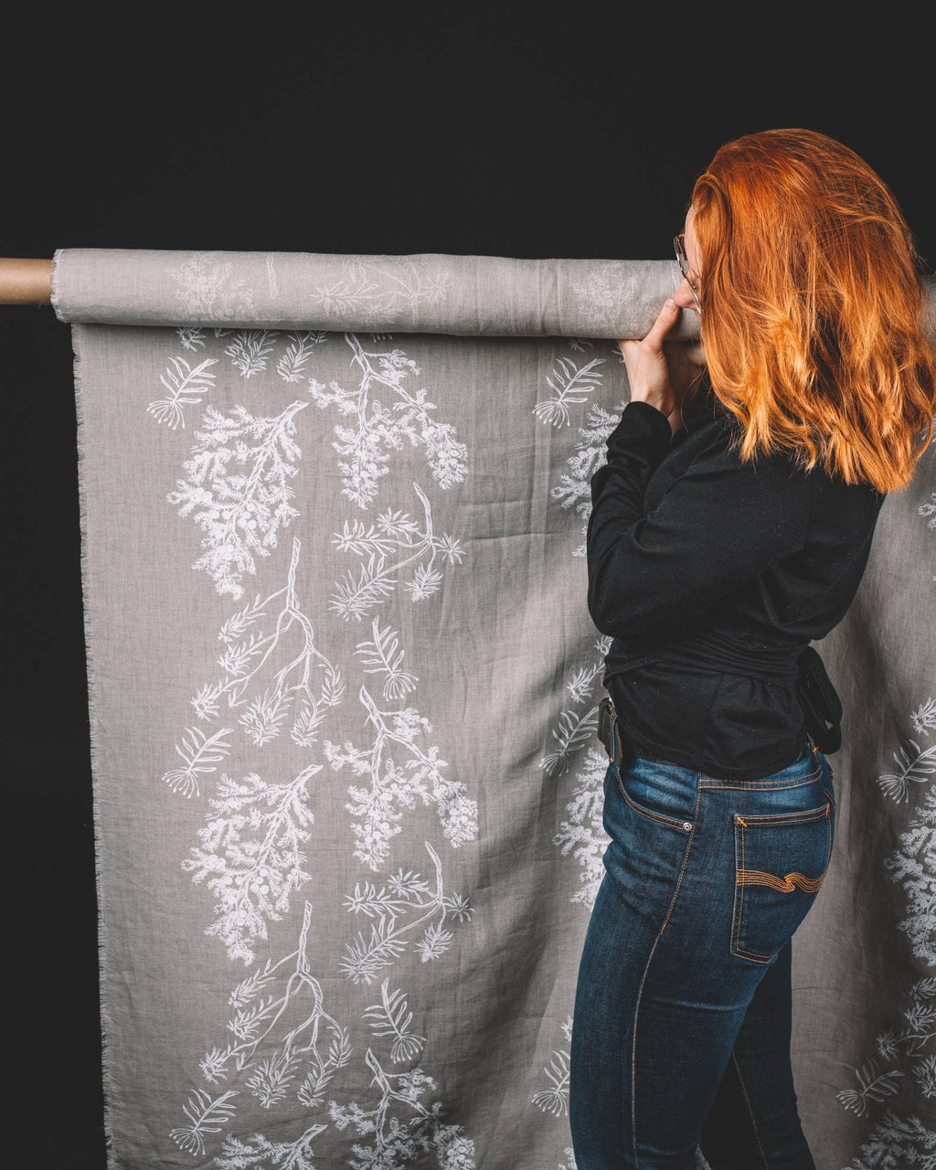 Do you have something special in mind and feel empowered by making it yourself? Woodlands hemp fabric by meter gives you the freedom of creativity to design and make your unique project.