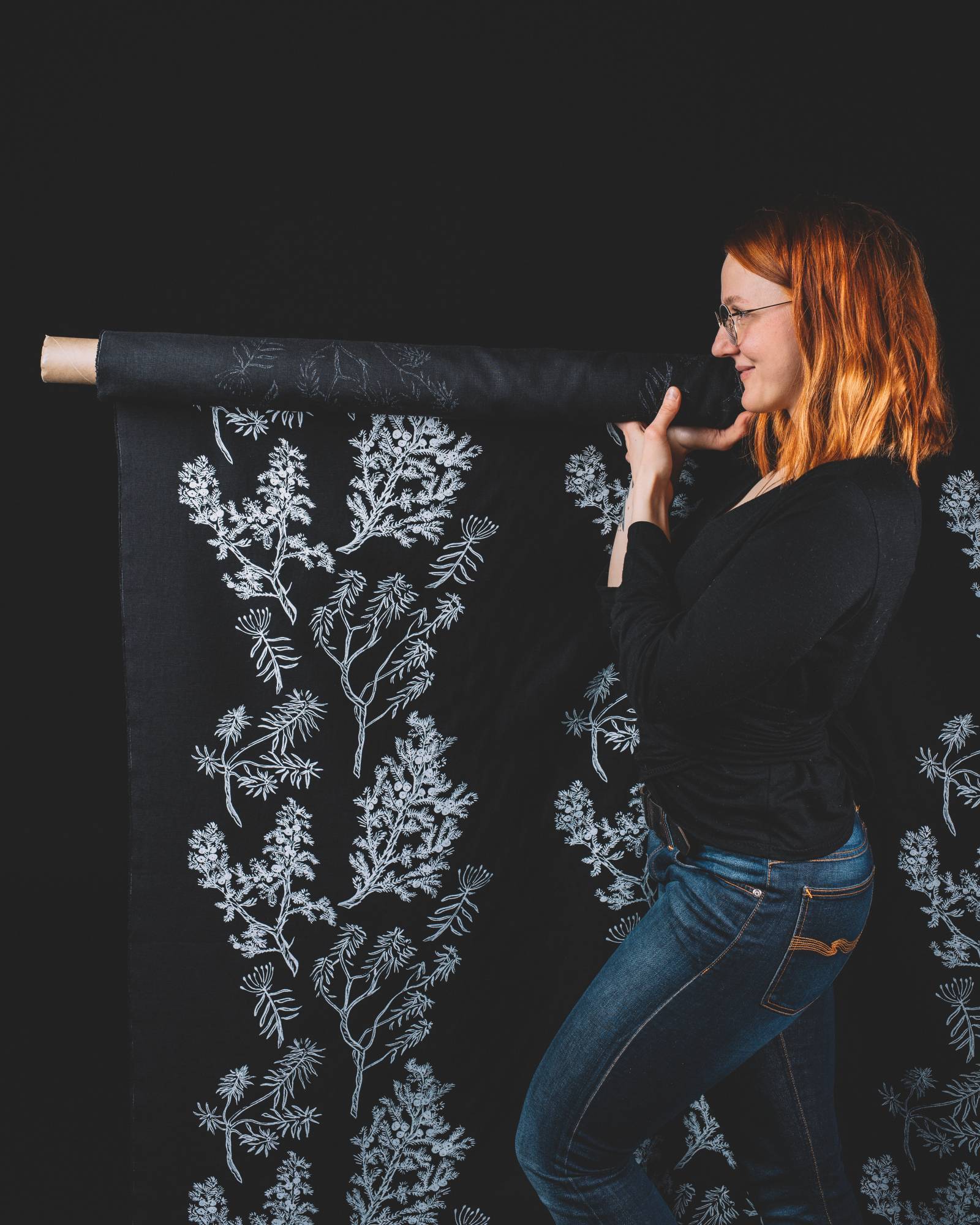 Do you have something special in mind and feel empowered by making it yourself? Woodlands hemp fabric by meter gives you the freedom of creativity to design and make your unique project. 